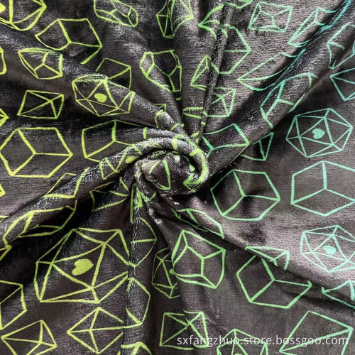 smooth cozy 100 polyester digital sublimated print blanket